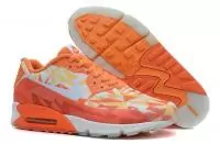 2019U nike air max 90 femmes italie sport solides promotions rouge orange